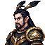 Portrait of Lu Bu